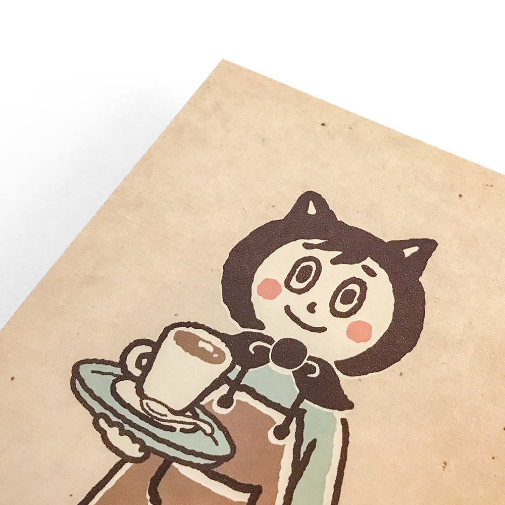 【喫茶ねこ坊や】ポストカード: あんしんBOOTHパック(匿名発送)