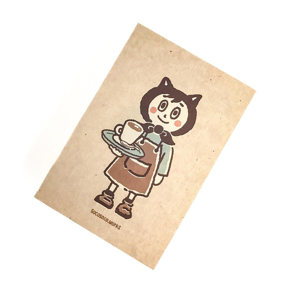 【喫茶ねこ坊や】ポストカード： あんしんBOOTHパック(匿名発送)