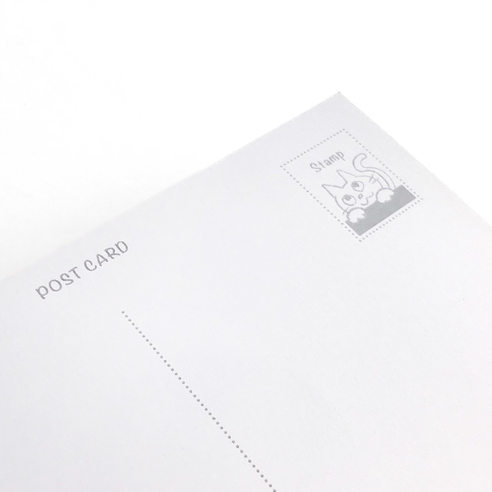 【行列ねこ】ポストカード: あんしんBOOTHパック(匿名発送)