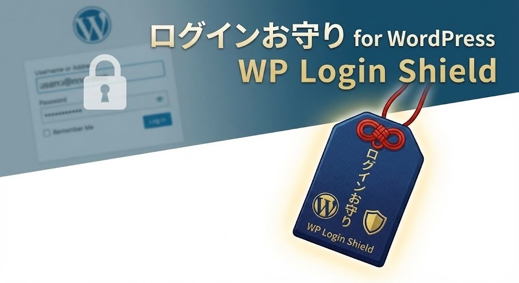ログインお守り for WordPress WP Login Shield 