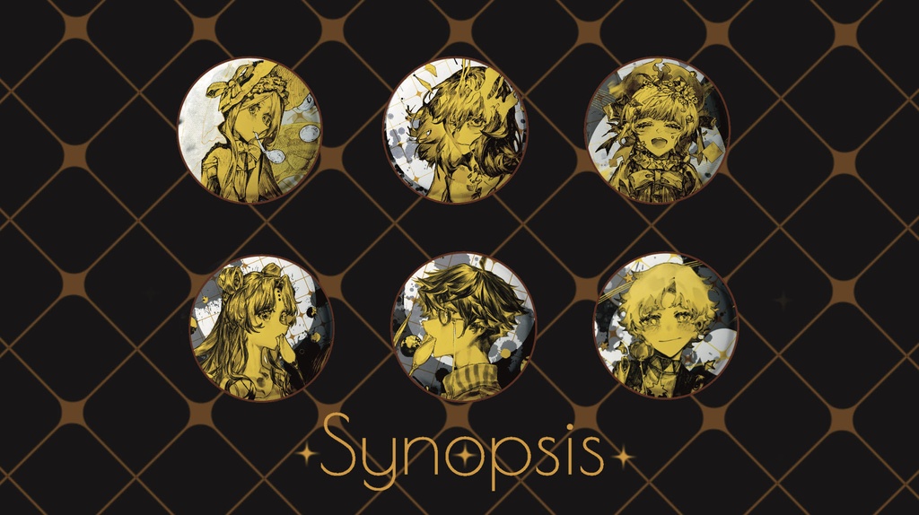 「 Synopsis 」/ 57mm 缶バッジ