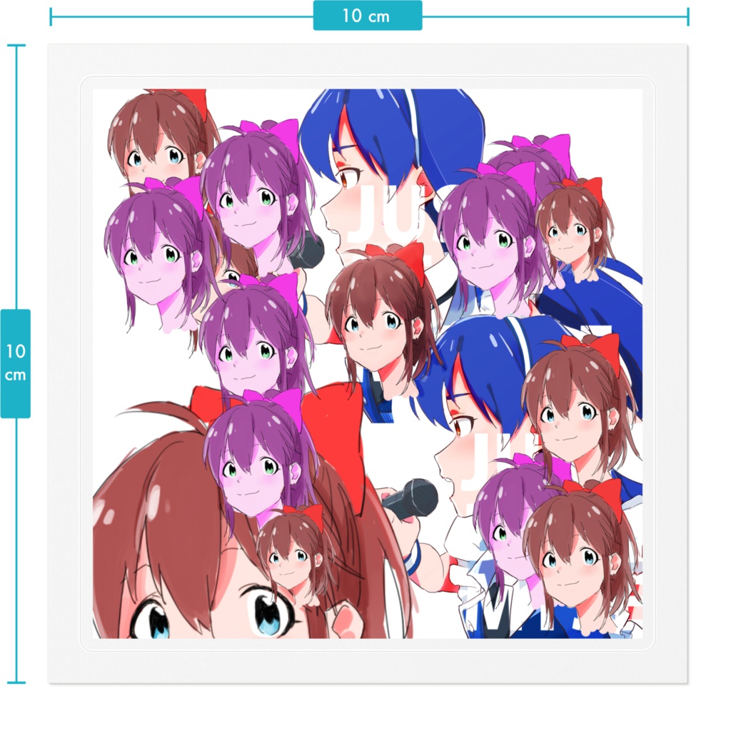 美奈子さんステッカー