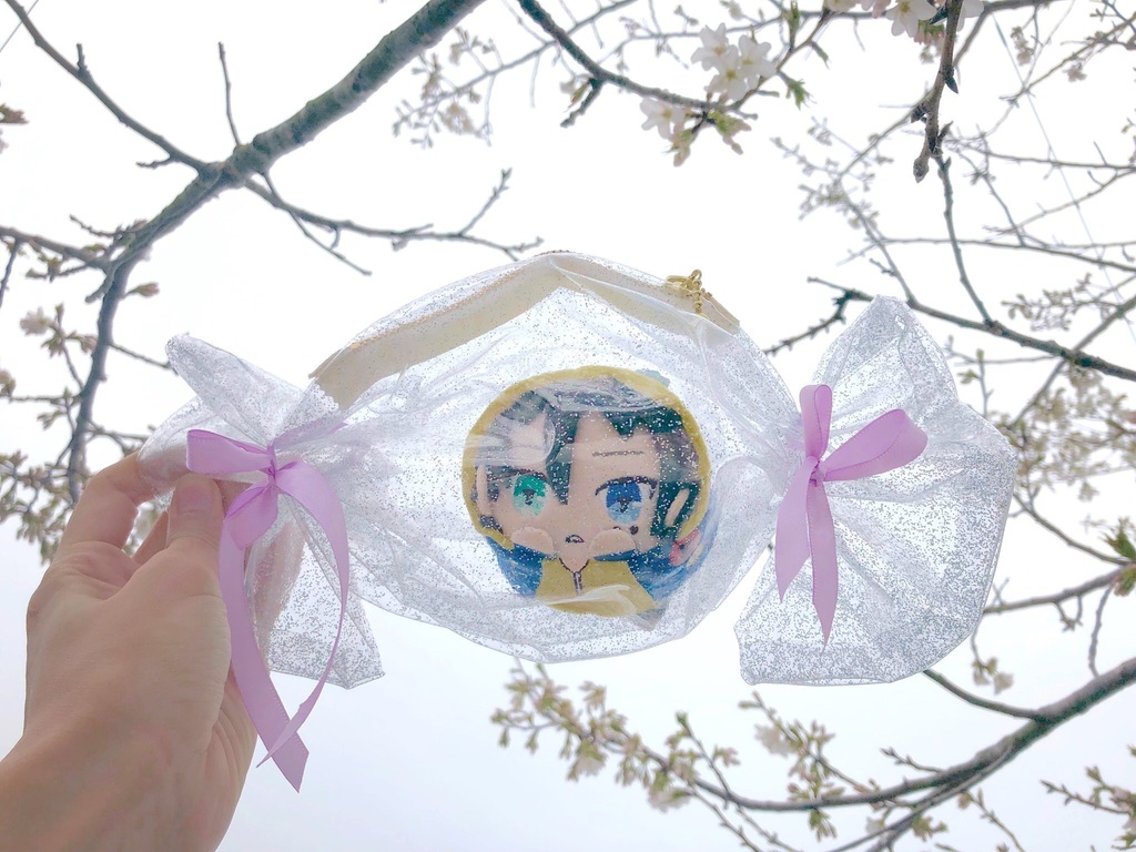 キラキラキャンディポーチ