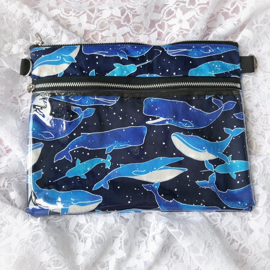 クジラサコッシュ(ゴールド)