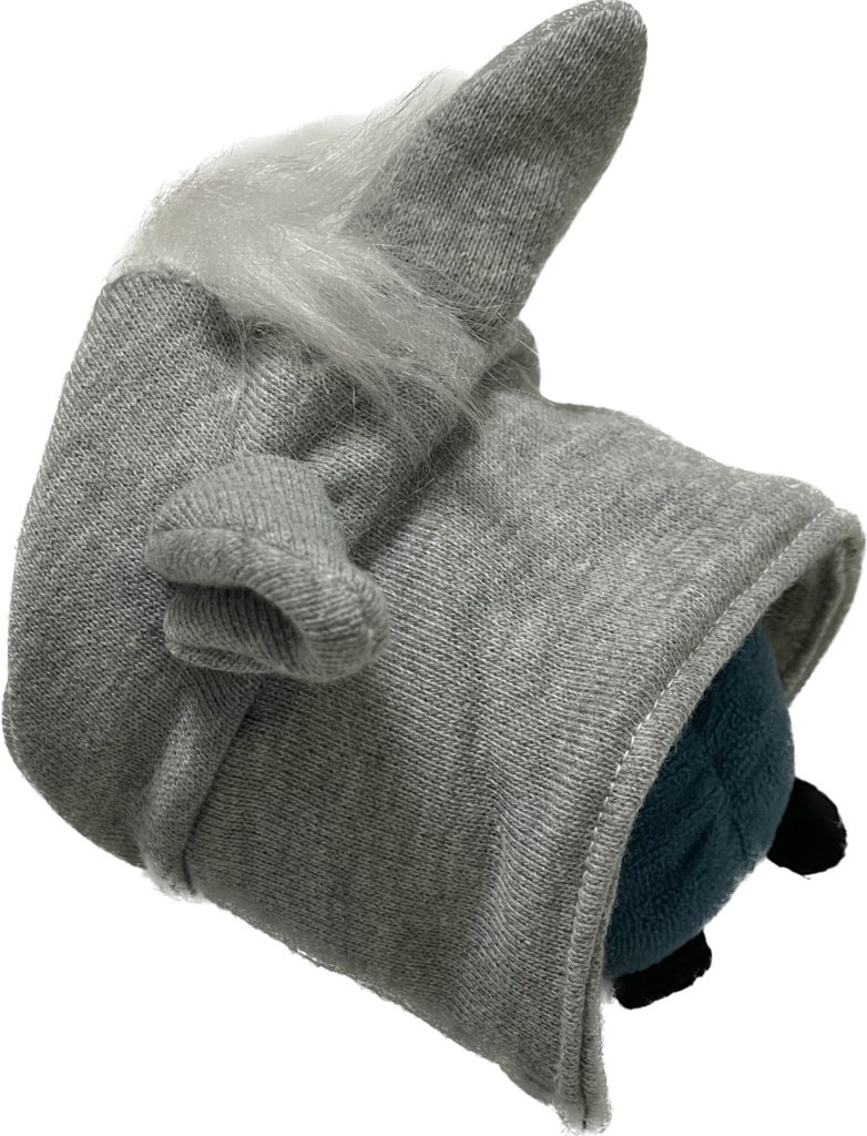 もち用馬耳パーカー