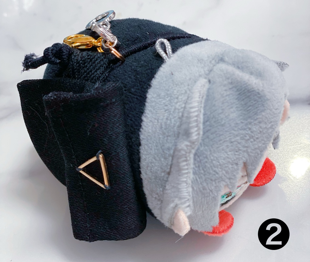 もち用 迷子タグが入るショルダーバッグ