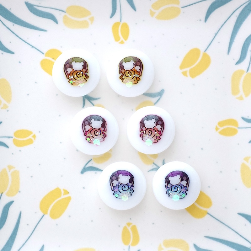 【22mm相当】うるぐるべあ(ラベルアイ)