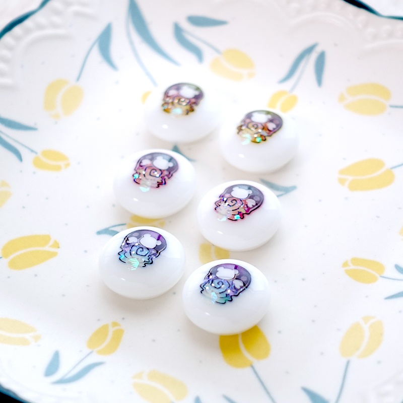 【22mm相当】うるぐるべあ(ラベルアイ)