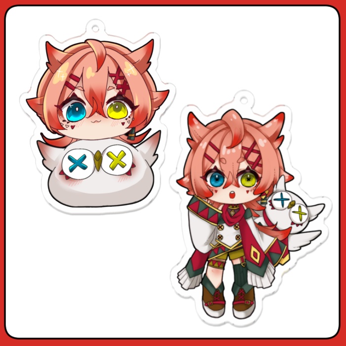 アクリルキーホルダー