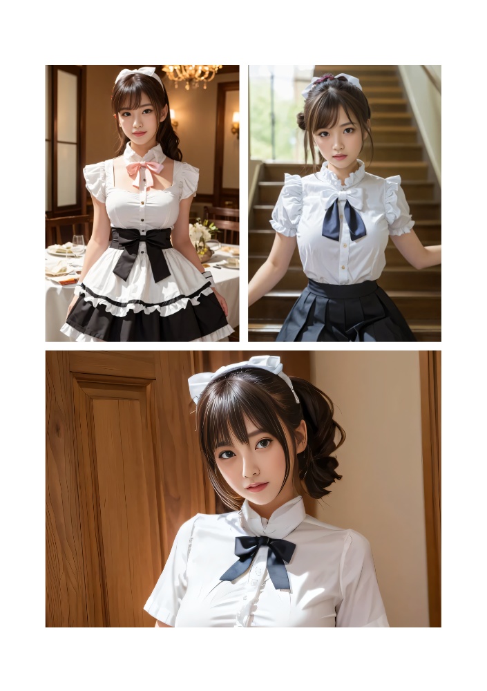 MAID PHOTO COLLECTION【AI生成メイド写真集】