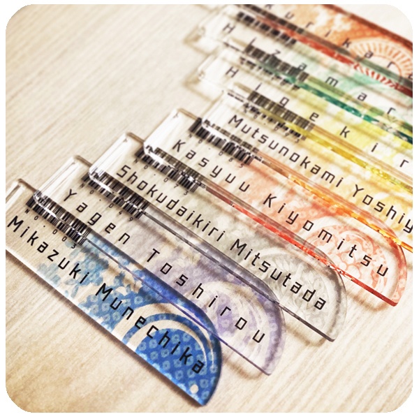 【ギャラリー】刀剣乱舞 護衛刀アクリルバッグチャーム(販売終了)