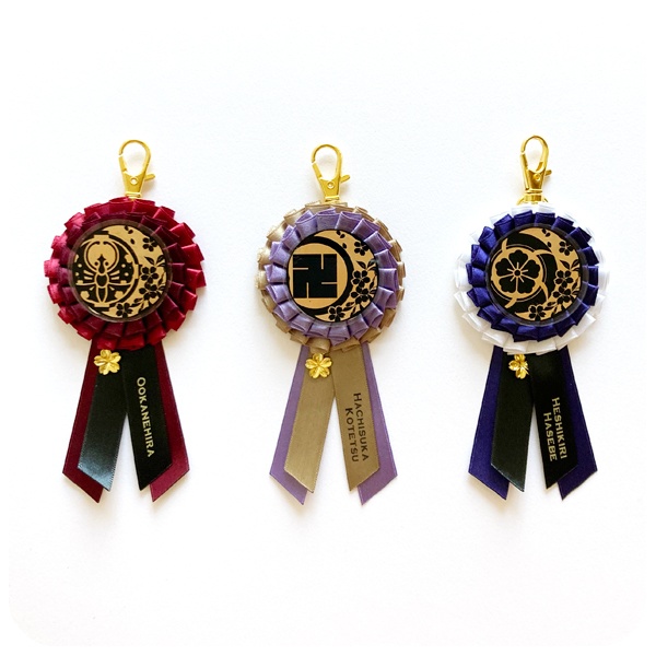 【ギャラリー】刀剣乱舞 紋徽章アクリルキーホルダー(頒布終了)