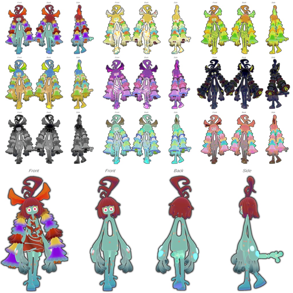 【VRChat想定Avatar】スライム?ぷれらうね(PC対応のみ)