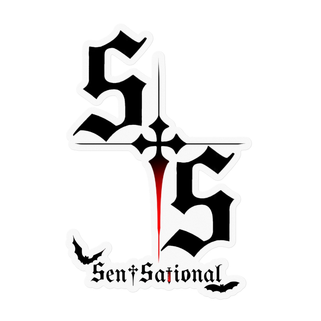 【ステッカー】Sen†Sationalロゴステッカー (2色)