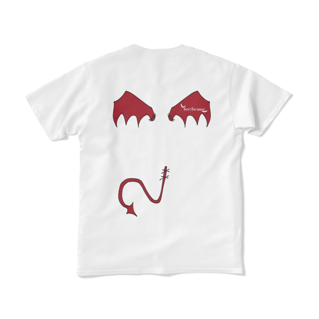 【Tシャツ】こうもりパンダなりきりTシャツ