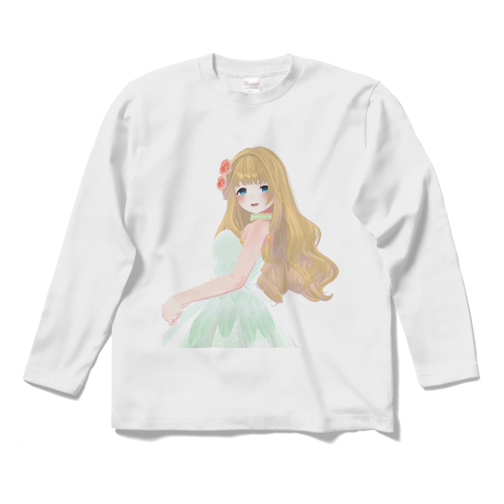 【4周年記念】 花凪まな キャラクター Tシャツ