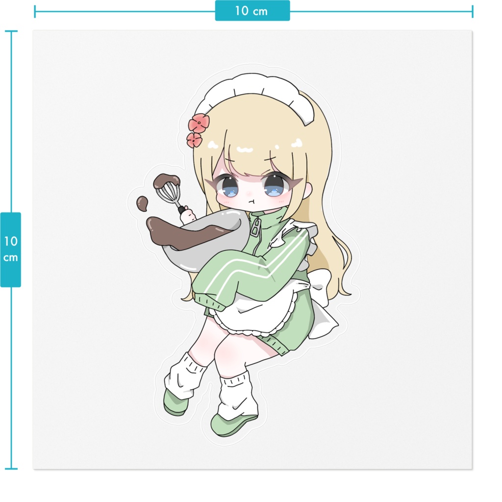 花凪まな バレンタイン ステッカー