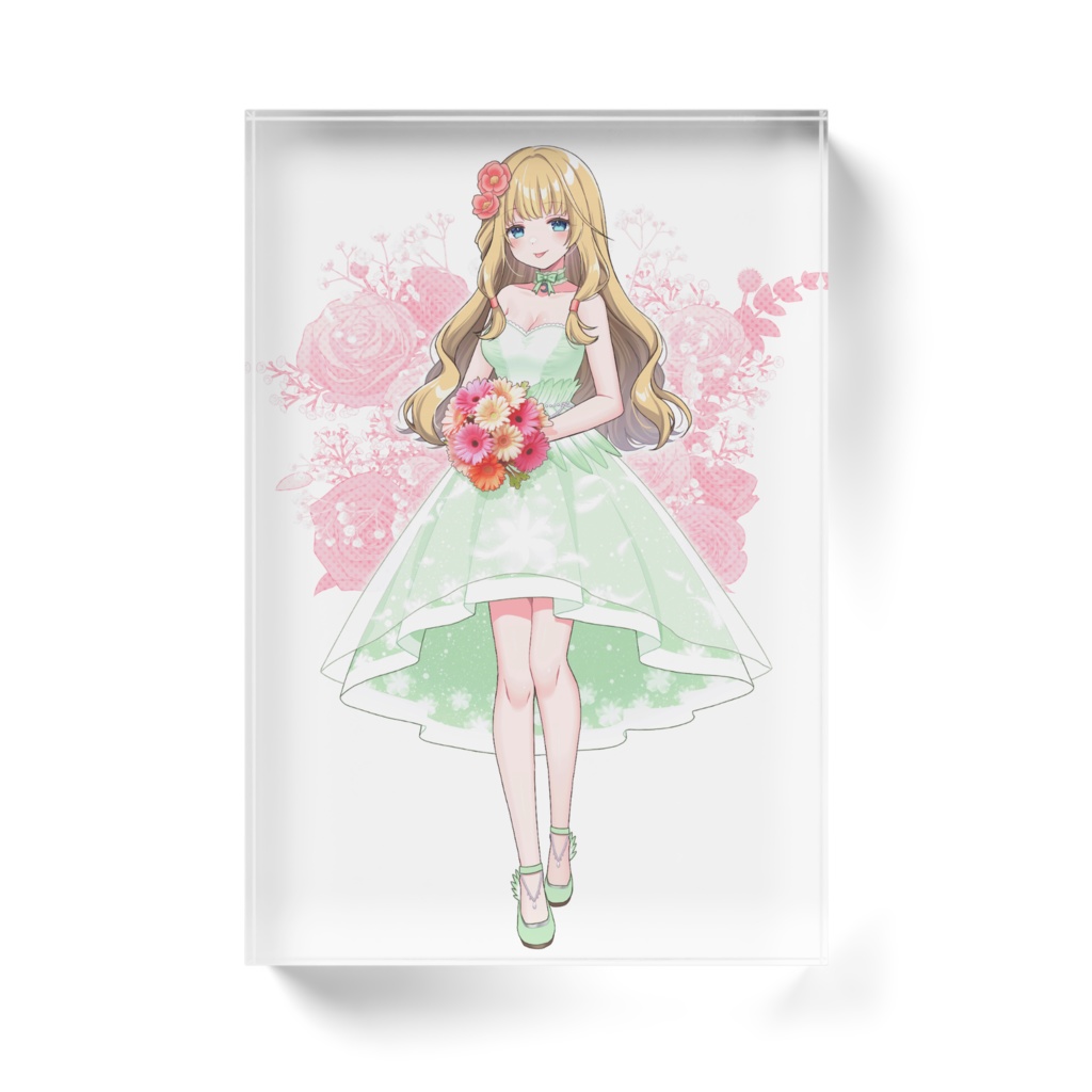 【花凪まな生誕祭2025】アクリルブロック 100x148mm