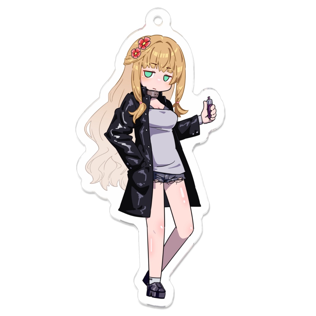 【5周年記念】花凪まな ちょっとわるい子 アクリルキーホルダー