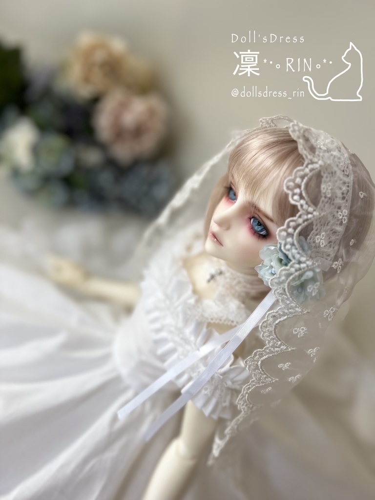 SDGr男の子 フィッシュテールドレス(専用パニエ付き)