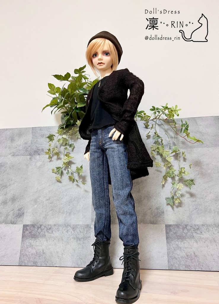 ドール用ニットキャップ