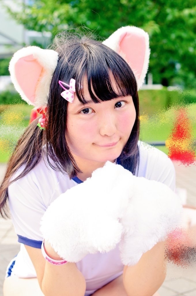 ブルマ衣装のA4ラミネート写真(サイン、お名前、日付かきます!)