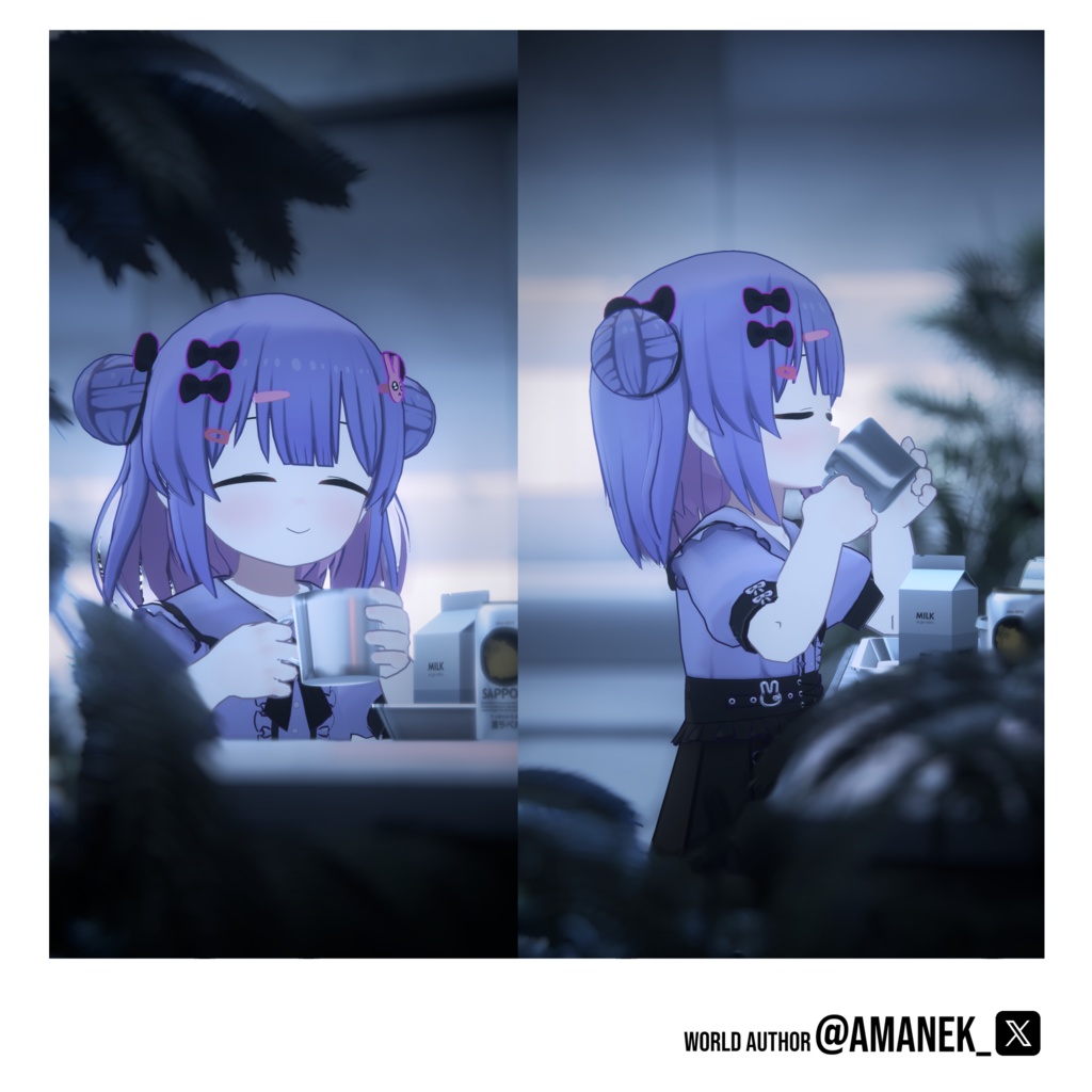 オリジナル3Dモデル 「まほ / MAHO」