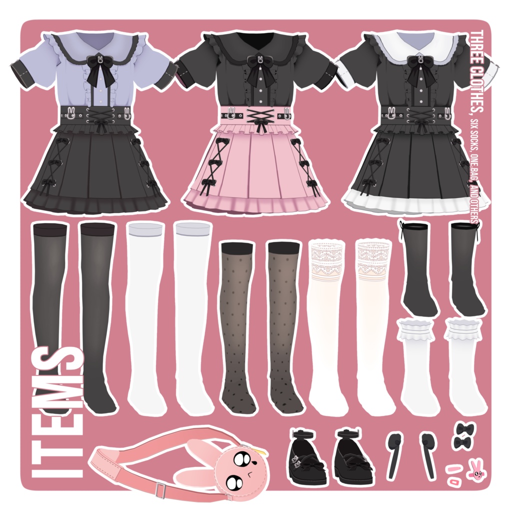 オリジナル3Dモデル 「まほ / MAHO」