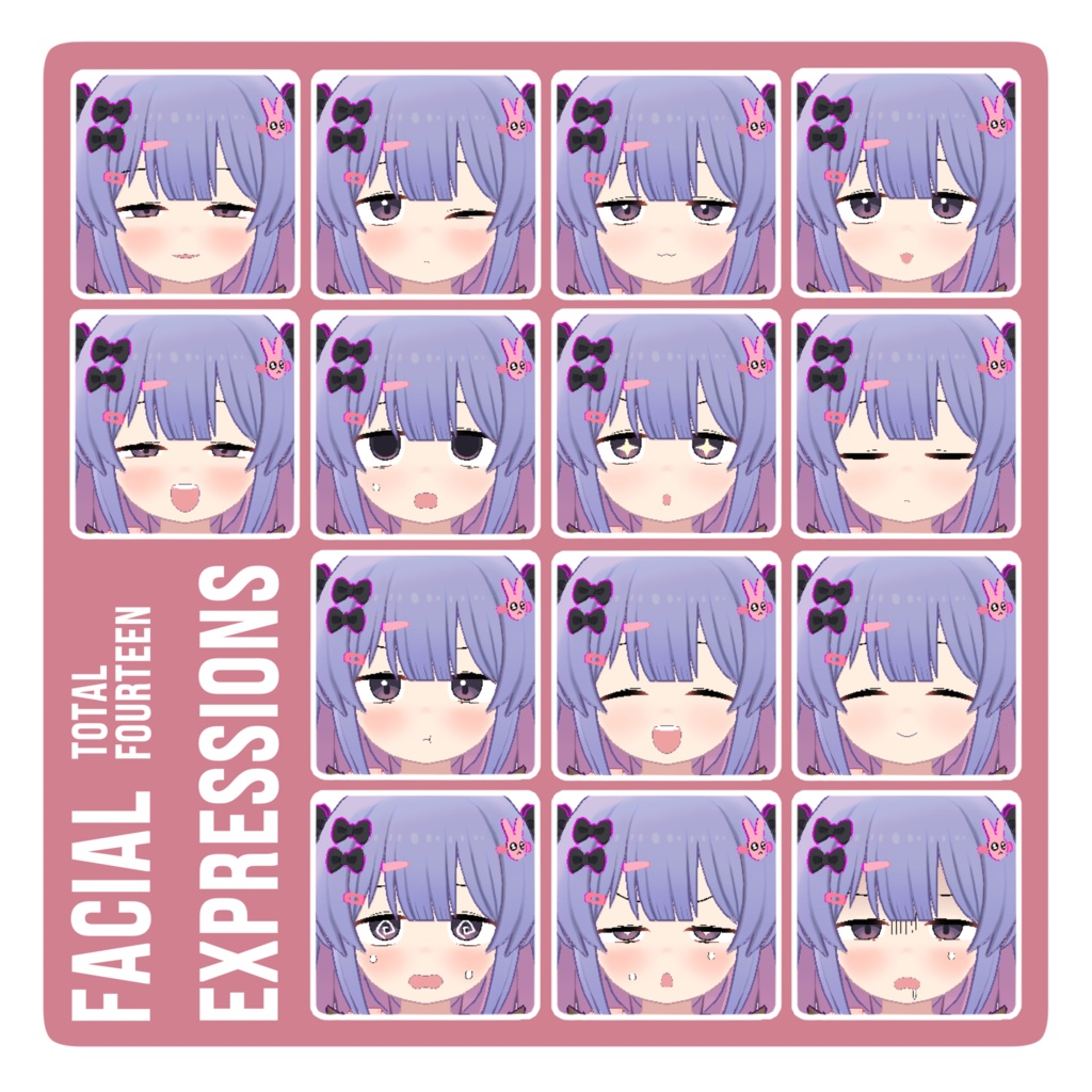 オリジナル3Dモデル 「まほ / MAHO」