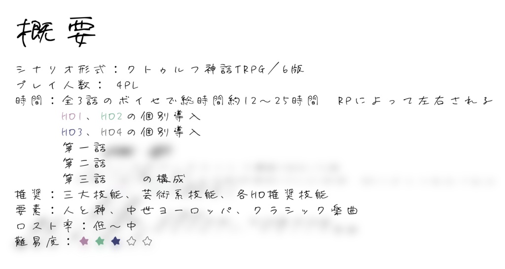 【CoC - 6】「 人の象徴たれ 」 ∥ SPLL:E194148