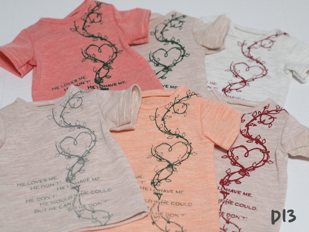 Dd Dds プリントtシャツ Botanical D13 ゆうつづり 蝣綴 Booth