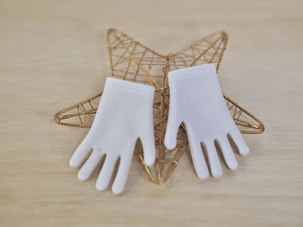 【DD】ノーマルハンド手袋(白)【H-D01-白】【g05】