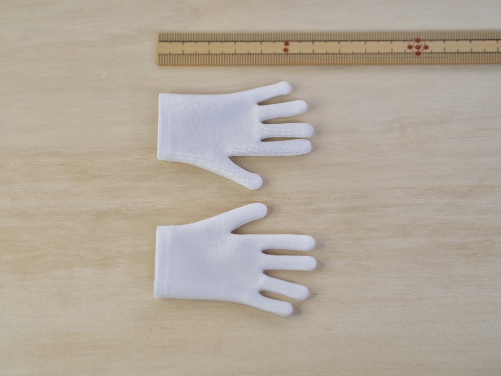 【DD】ノーマルハンド手袋(白)【H-D01-白】【g05】