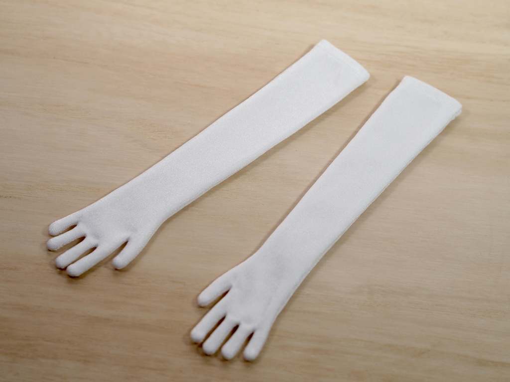 【DD】ノーマルハンド手袋(ロング18白)【H-D18-白】【g10】