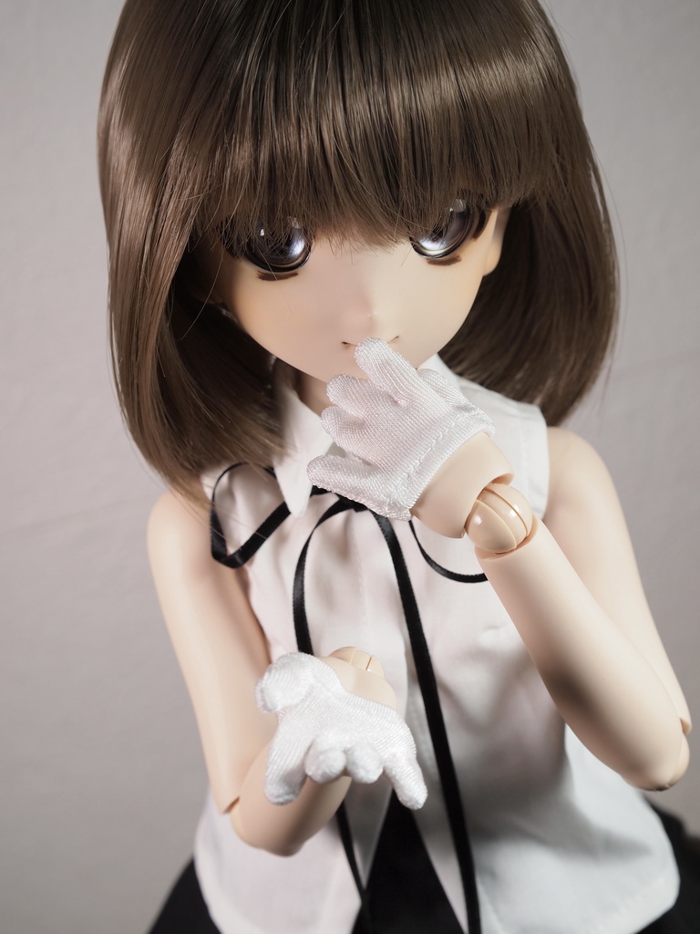 【MDD】ノーマルハンド手袋(ハーフ白)【H-M02-白】【g23】