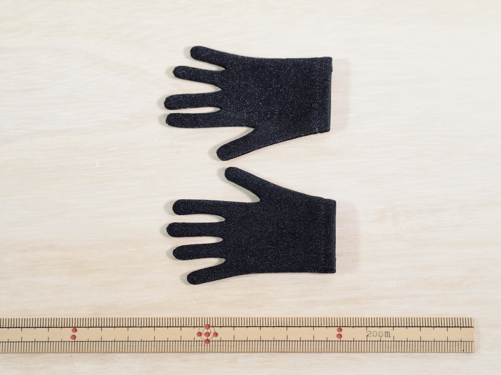 【DDデカハンド】ノーマルハンド手袋(黒)【HB-D01-黒】【g24】