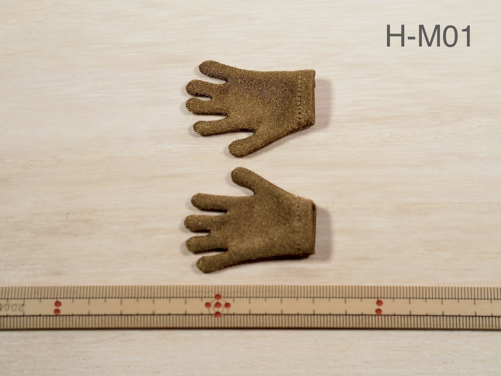 【DD/MDD】ショート丈手袋(茶)