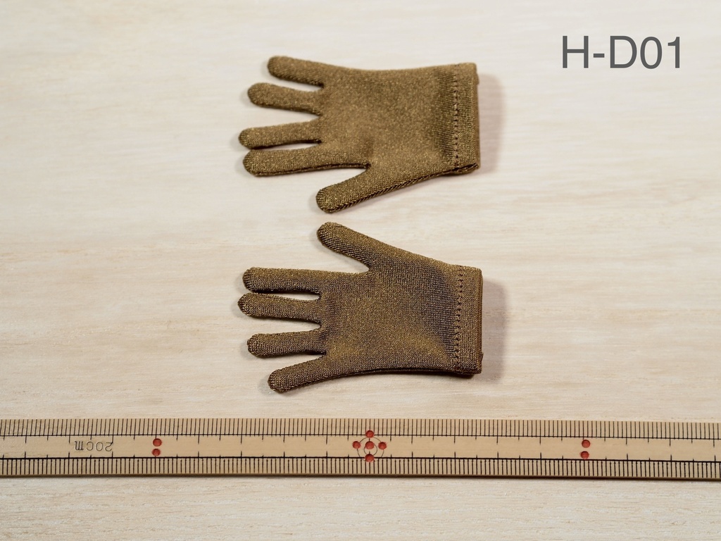 【DD/MDD】ショート丈手袋(茶)