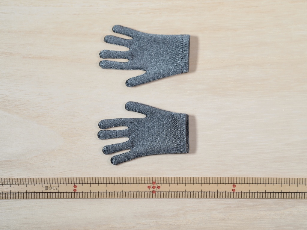 【DD/MDD】ショート丈手袋(チャコール)