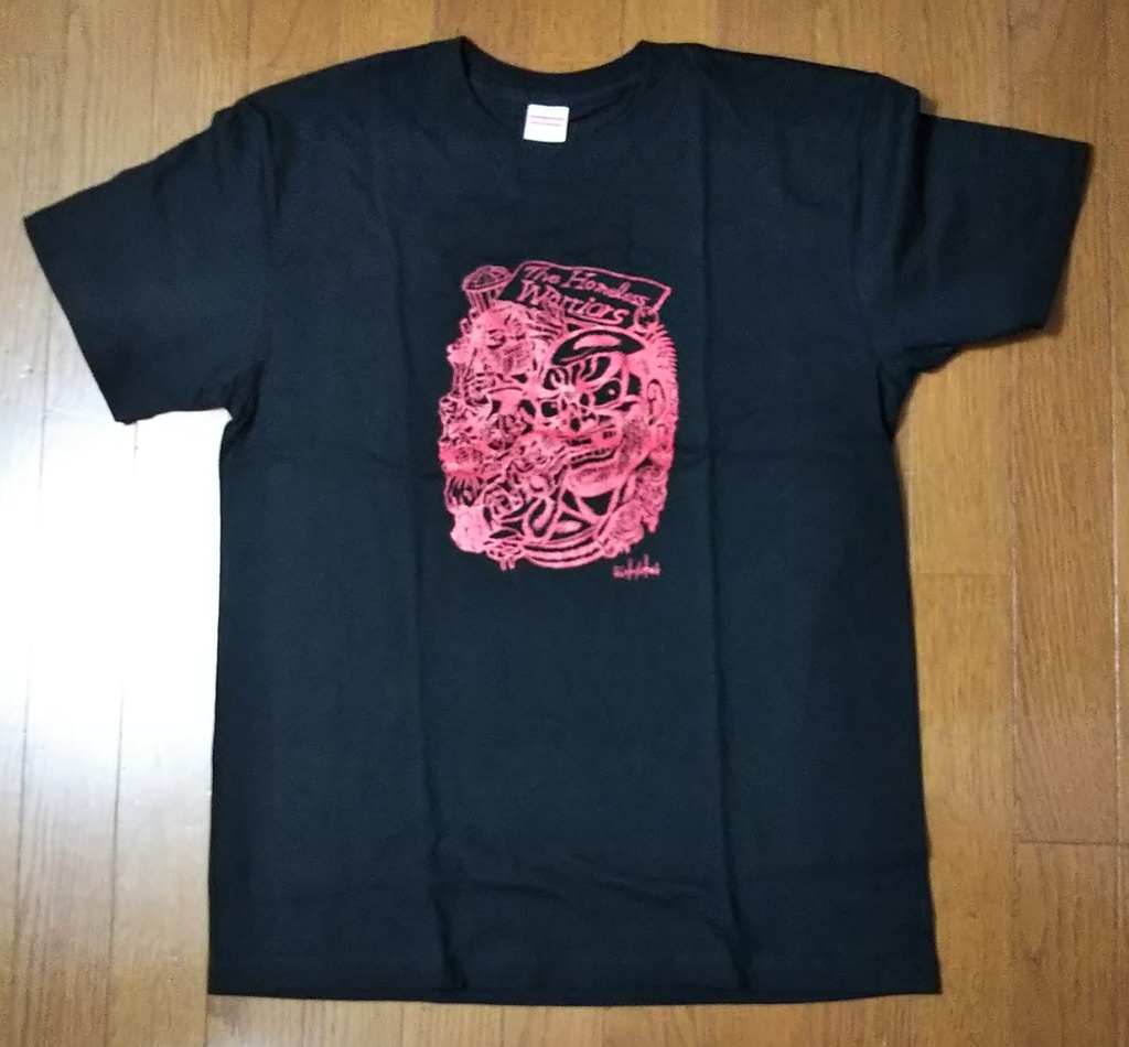 プロレスメンTシャツ 黒