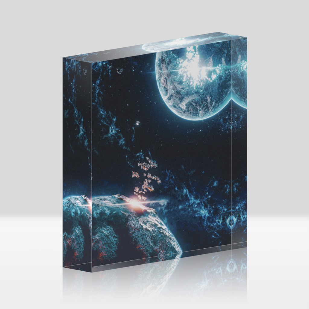 Aggregation of the Cosmos アクリルブロック