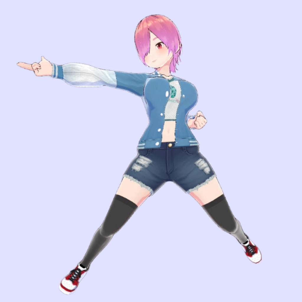 【モーション素材】決めポーズ