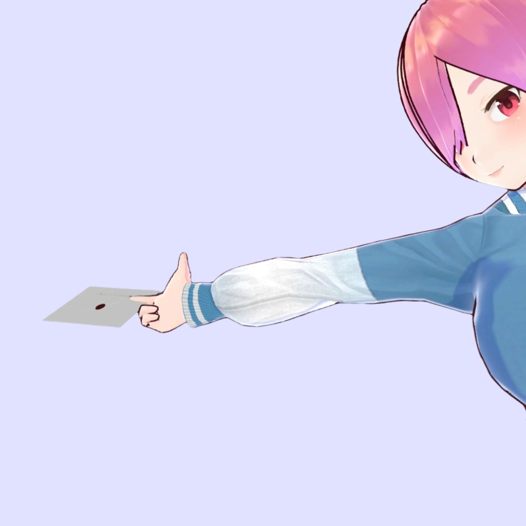 【3Dモデル】レター
