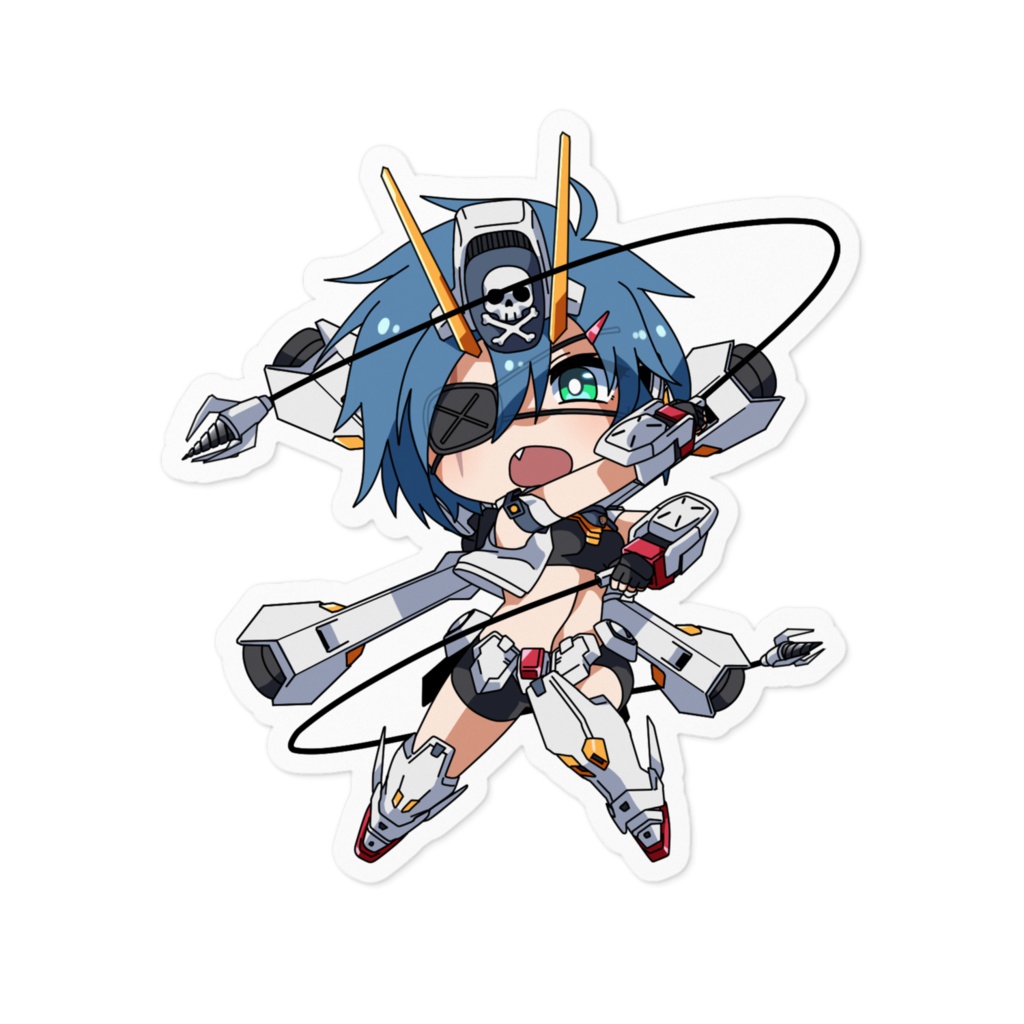 MS少女ちゃん ステッカー