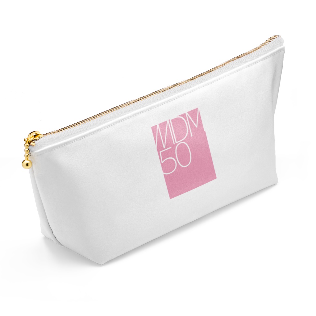 五十路マダム ポーチ ホワイト