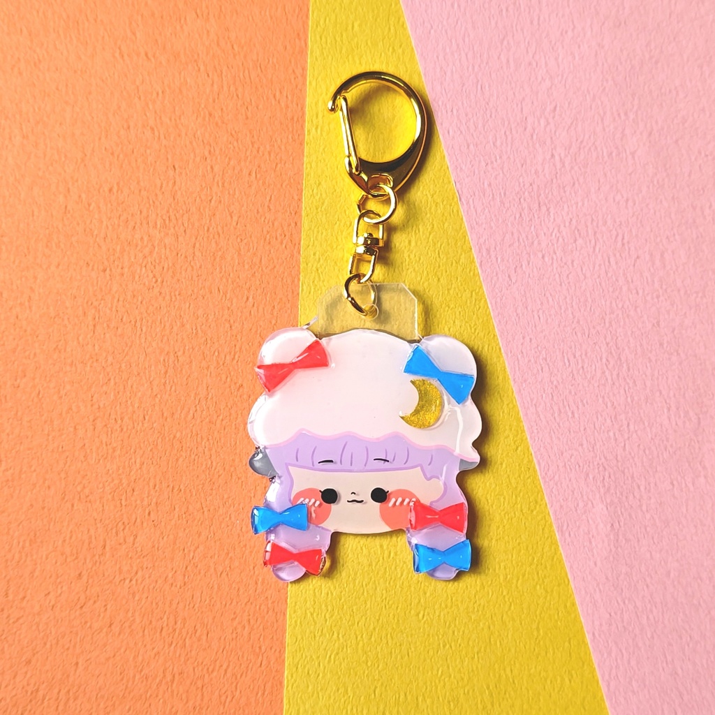 東方project　パチュリー・ノーレッジ　ストラップ