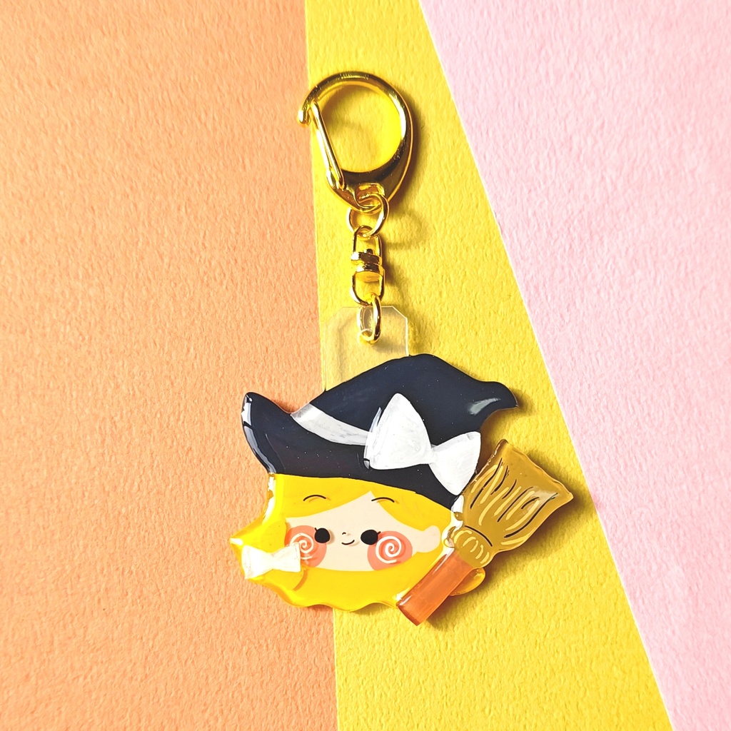 東方project　霧雨魔理沙　ストラップ