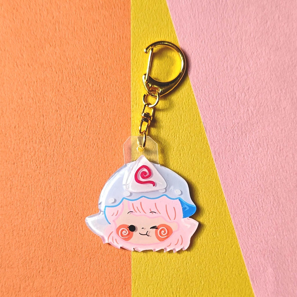 東方project　西行寺幽々子　ストラップ