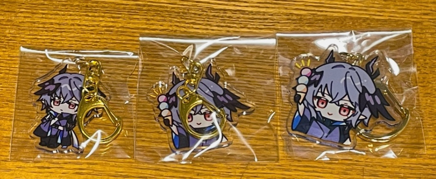 Logosミニキャラアクリルキーホルダー