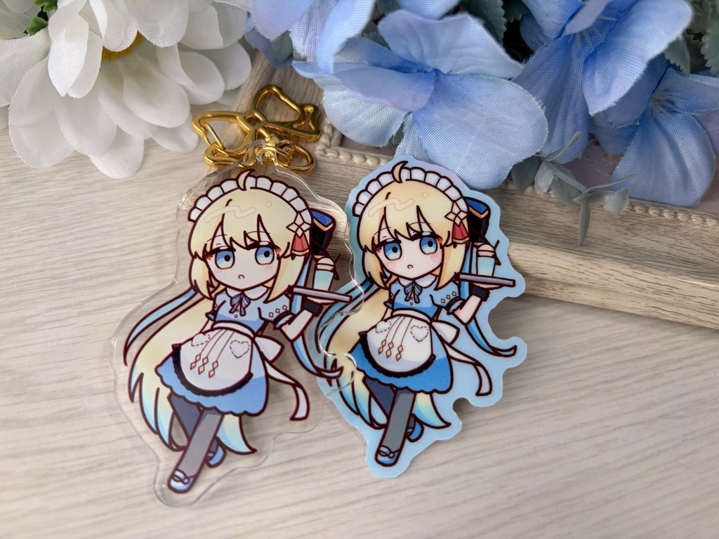 トネリコ（救世主）アクキー＋ステッカー（Bセット）